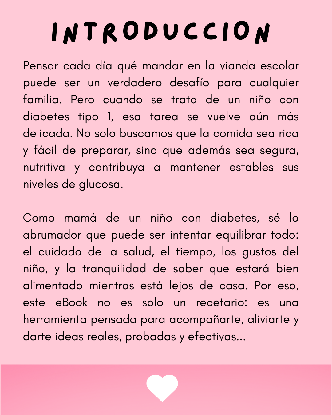 Al Cole con Amor y sin Azucar - Viandas para tu peque con Diabetes Tipo 1