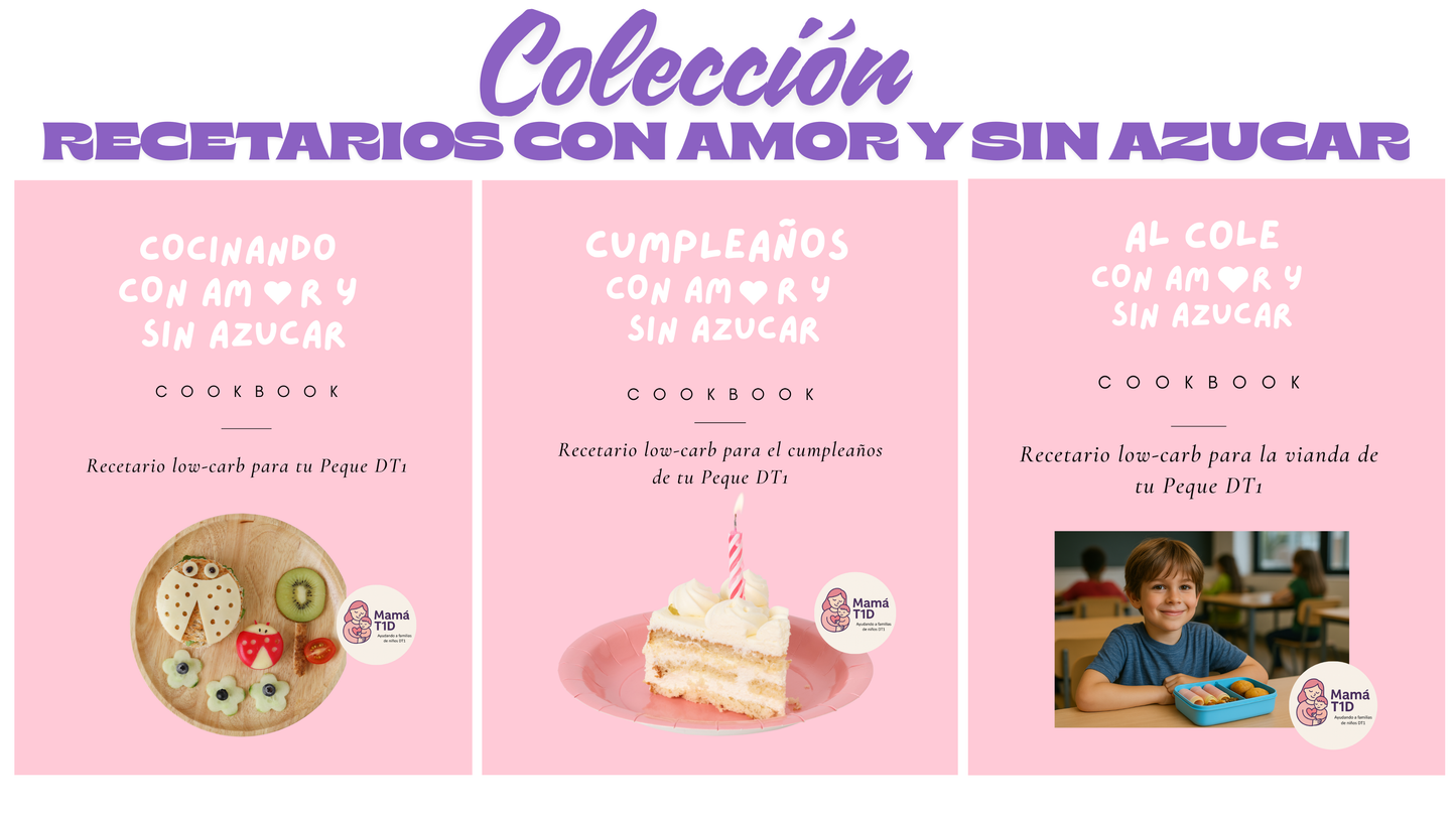 10. Colección Recetarios con Amor y sin Azúcar