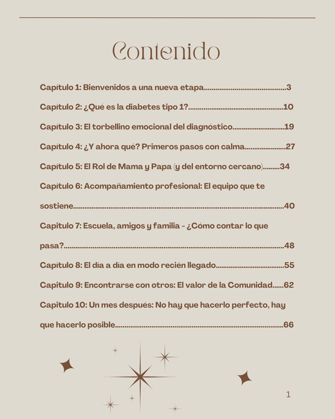 Diagnostico Diabetes tipo 1: Sobrevivir al primer mes