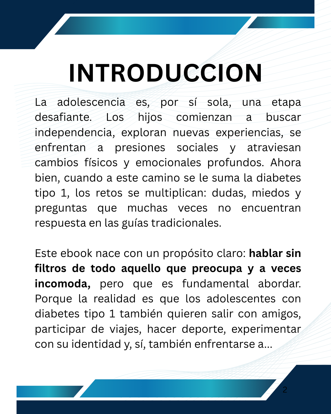 Sin filtros: Diabetes tipo 1 en la adolescencia