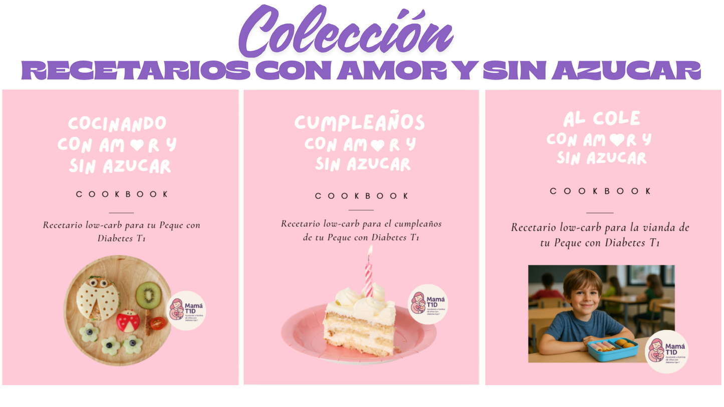 Colección Recetarios con Amor y sin Azúcar